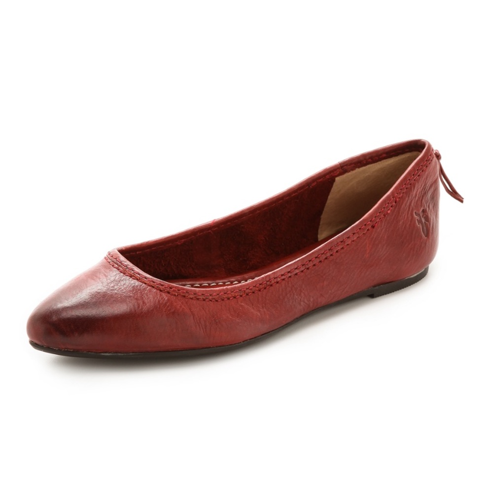 Frey Regina Leather Ballet Flats Size 9